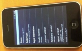 Android 2.3 Gingerbread -    iPhone 3G