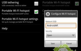  Android 2.2  Wi-Fi Tethering