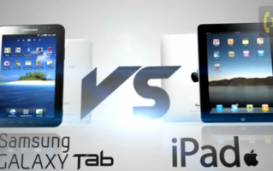 Galaxy Tab против iPad. Русская видео битва