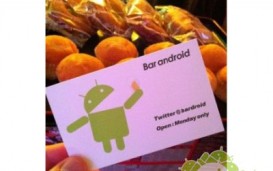 В Японии открылся бар Android