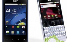 Acer представила два новых Android-смартфона