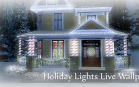 Holiday Lights Live Wallpaper - новогодние живые обои