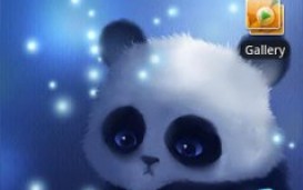 Panda Full - милая панда на живых обоях
