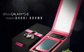 Samsung представляет Pink Bobbi Brown Galaxy S II с набором для макияжа и сексуальной упаковкой