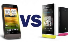  : Sony Xperia U  HTC One V