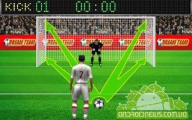 Football Penalty - бьем пенальти на андроид