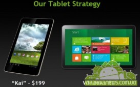 Nvidia представила платформу Kai: недорогие Android-планшеты с Tegra 3 «на горизонте»