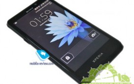 Первый взгляд на прототип будущего флагманского смартфона Sony Xperia LT30p Mint