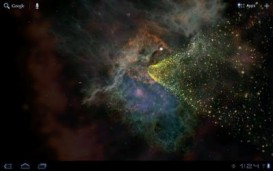 Galactic Wormhole 3D Wallpaper