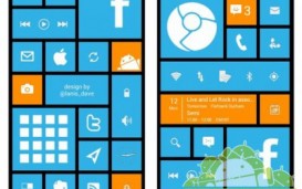 WP8 Launcher - Android-смартфон в стиле Windows Phone 8