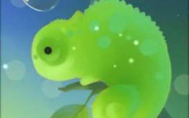 Mini Chameleon Live Wallpaper
