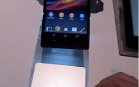 Смартфон Sony Xperia Z сфотографировали перед релизом на CES