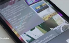 Sony заменила Timescape на Socialife в смартфонах 2013