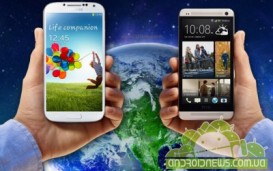 Samsung  10   Galaxy S4 HTC One    