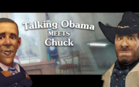 Talking Obama Meets Chuck