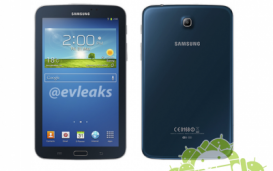 Опубликован рендер Galaxy Tab 3 7.0 в синем цвете
