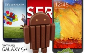 Galaxy S4 и Galaxy Note 3 получат Android 4.4 KitKat в январе - феврале