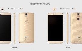 Elephone кухарит освеженную версию P8000 с Android 6.0 Marshmallow