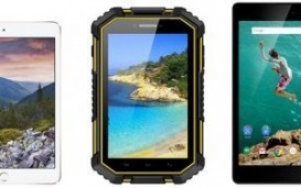 Характеристики планшета VKworld V6 в сравнении с Google Nexus 9 и Apple iPad mini 3, а также...