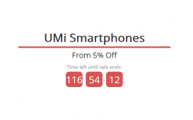 Распродажа смартфонов UMi со скидкой от 5 % на AliExpress