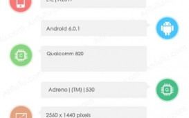 ZTE A2017(Axon 2)с процессором Snapdragon 820 набрал в AnTuTu 140 тысяч баллов