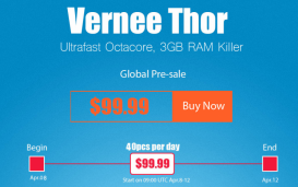 Vernee Thor: стартовал предзаказ на смартфон по цене $99,99 на площадке Gearbest