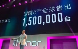 Продажи Honor 8 добились 1,5 миллиона смартфонов