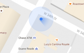 Сервис Google Maps обновился: взялся васильковый луч для отображения местонахождения