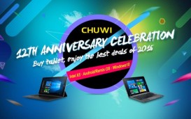 Акция на планшеты Chuwi Hi12, Hi10 Plus, Hi10 Pro, HiBook Pro, Vi10 Plus и Hi8 в честь 12-летия...