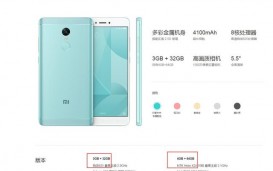 Xiaomi Redmi Note 4X в топовой версии с 4/64 Гб взялся в продаже