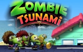 Забавный зомби-раннер Zombie Tsunami