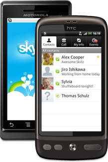 Skype для Android обновился! Владельцы Samsung Galaxy S танцуют!