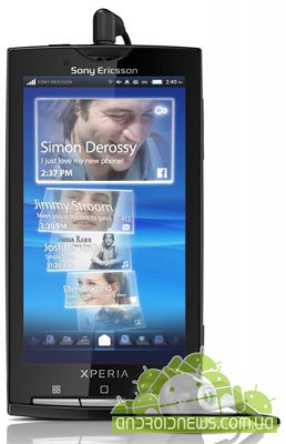  Sony Ericsson Xperia X10    Android 2.1