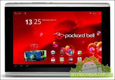 Packard Bell Liberty Tab: 10-  / Android 3.0
