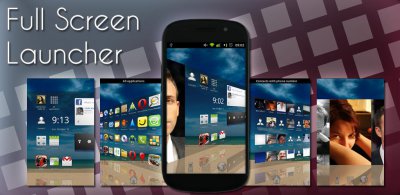 Full Screen Launcher - 3D   Android