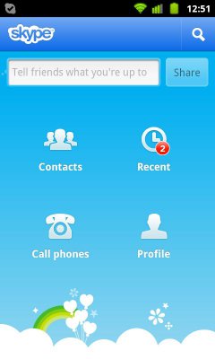 Skype  ANDROID
