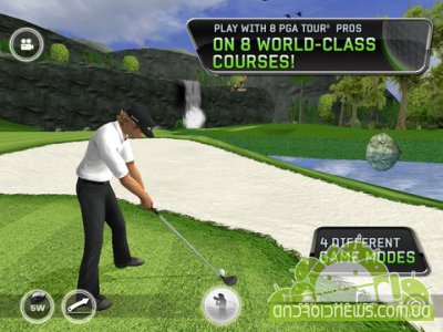 Tiger Woods PGA Tour 12 - играем в гольф