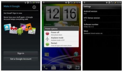  Android Ice Cream Sandwich   HTC Sensation   ()