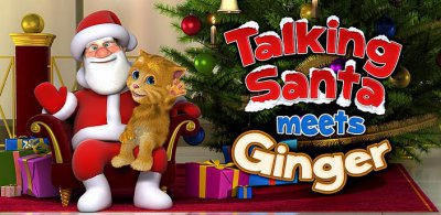 Talking Santa meets Ginger