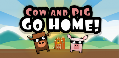 Cow and Pig Go Home! - безумная головоломка