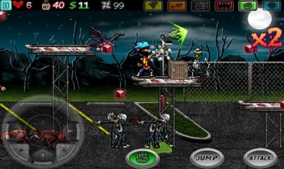 Ghost Ninja: Zombie Beatdown -   2D