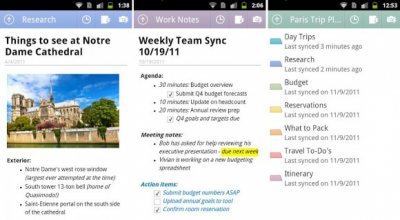 Microsoft  OneNote  Android