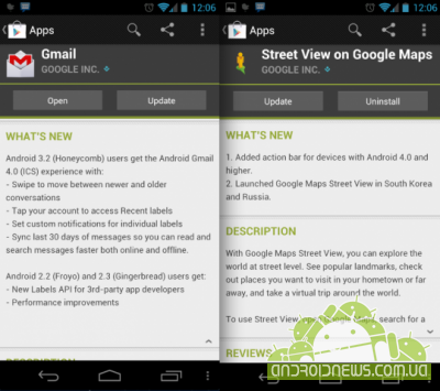 Google  Gmail, Google Books  Street View  Android