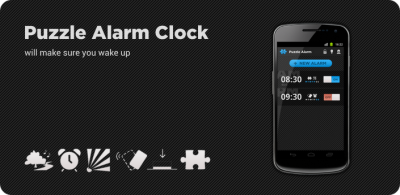 Puzzle Alarm Clock PRO - -