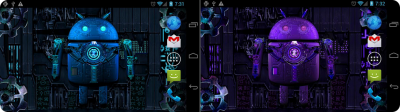Steampunk Droid Live Wallpaper -    