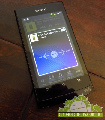   Android- Sony Walkman Z