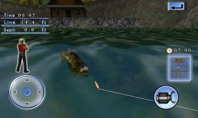 Bass Fishing 3D on the Boat -   