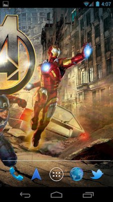 The Avengers Live Wallpaper -   