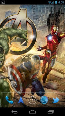 The Avengers Live Wallpaper -   