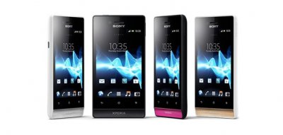 Sony  4-  : Xperia miro, Xperia tipo, Xperia tipo dual  Xperia ion HSPA